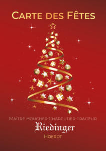 Carte des Fêtes - Boucherie Riedinger Hoerdt